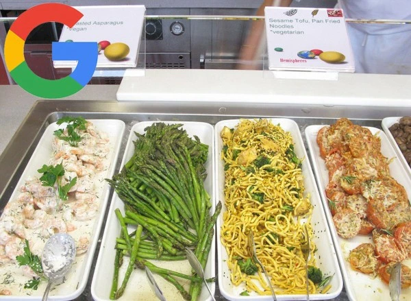 别人家的食堂 揭秘美国科技公司的食堂美食