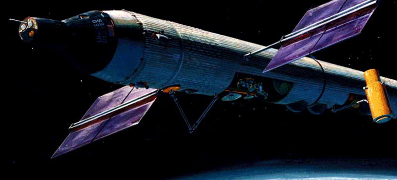 美国公布早期MOL载人间谍卫星照片