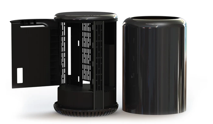 库克看到很生气，高仿Mac Pro机箱火热众筹中 