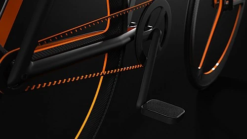 ion lucin创意：对称框架极简自行车