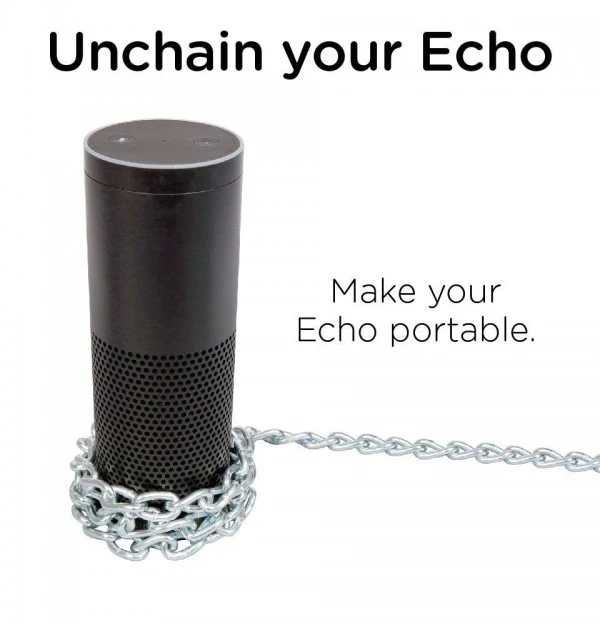 Battery Base:让亚马逊Echo可便携