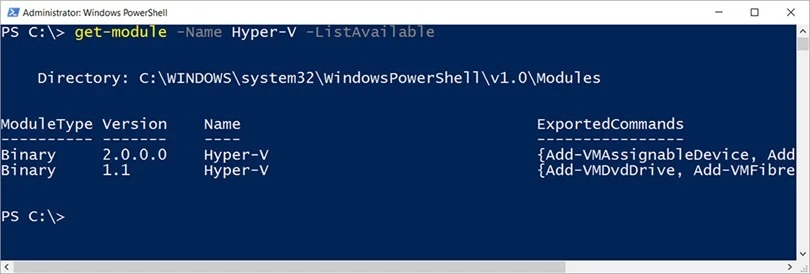  Hyper-V PowerShell 去管理远程计算机上