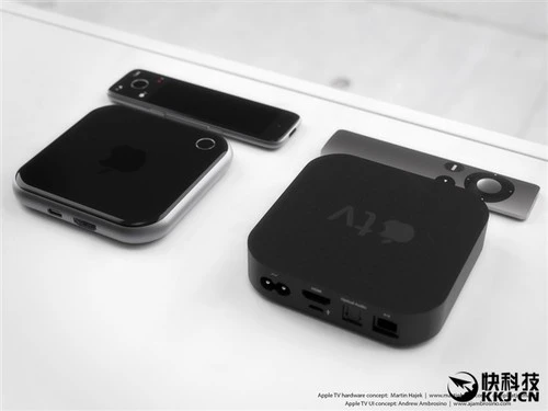 史上最惊艳苹果电视盒亮相：遥控器超帅！