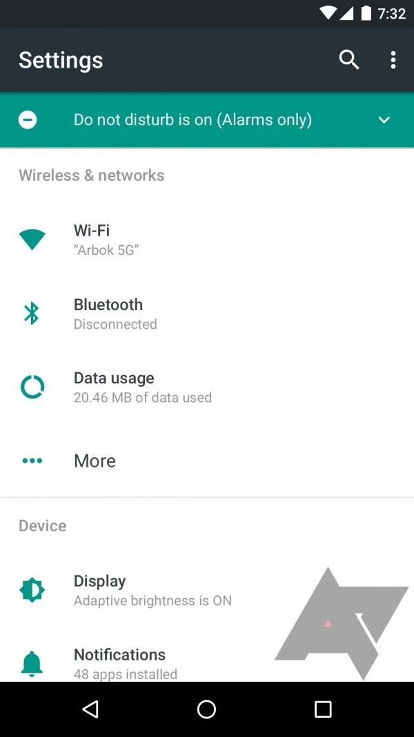 [图]Android N设置界面系统截图曝光
