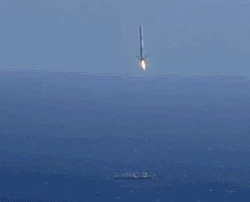 Space X成功发射卫星 但海上回收火箭任务失败