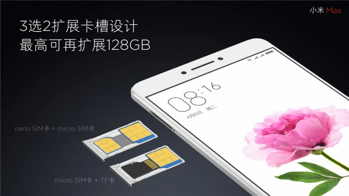 苹果iPhone SE手机复古4寸小屏，小米却带来了6.44寸的小米Max