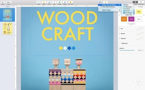 iWork获小幅更新：iOS和OS X版本均已推送
