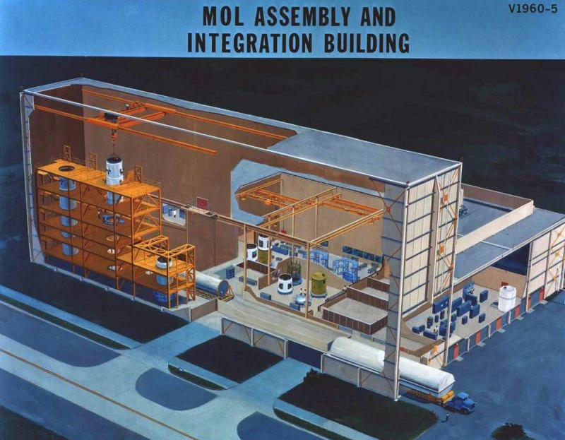 美国公布早期MOL载人间谍卫星照片