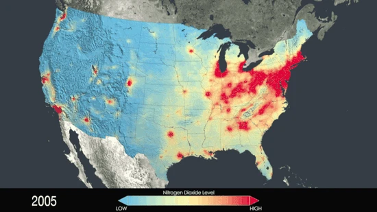 NASA公布全球空气污染数据：北京总体竟好转