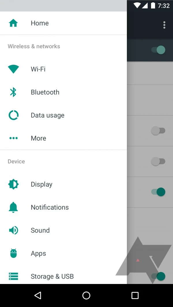 [图]Android N设置界面系统截图曝光
