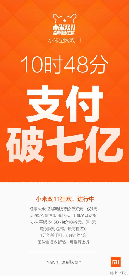 “双十一”华为超小米，或成新销售冠军 