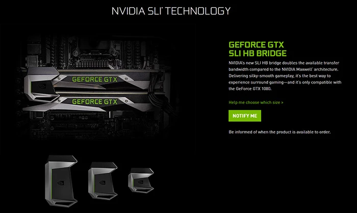 连接信仰的桥梁,NVIDIA推出旗舰显卡的SLI专用连接器