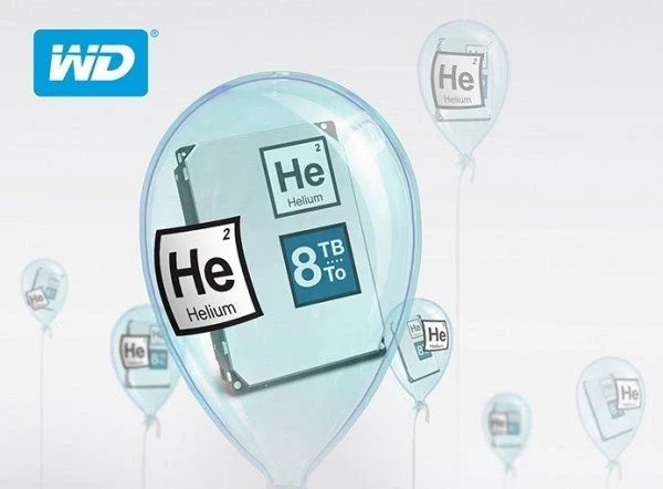 西数：拥抱”氦“技术，发布8TB硬盘 