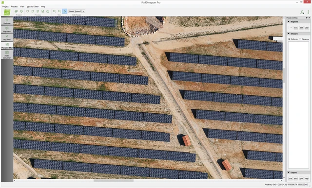 法国可再生能源生产商使用无人机进行太阳能农场检测