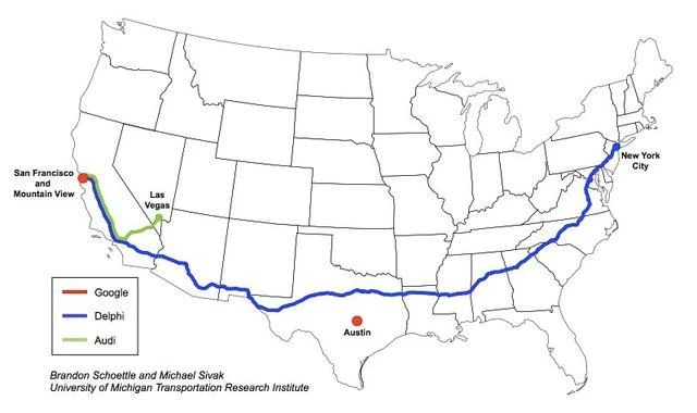 报告称无人驾驶要比人类驾驶安全系数更高