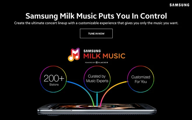 传三星拟关闭自家音乐服务Milk Music 或收购Tidal