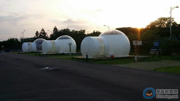 台湾建首个“泡泡”露营地：全透明