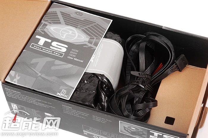 原厂优秀品质，XFX TS 550金牌电源评测 