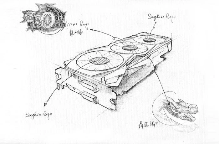 轰龙可不是样子货,蓝宝将推《怪物猎人OL》专属显卡
