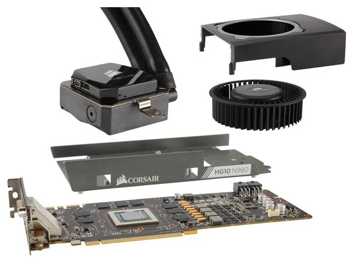 海盗船推新款Hydro HG10水冷散热支架，可用于GTX 980Ti 