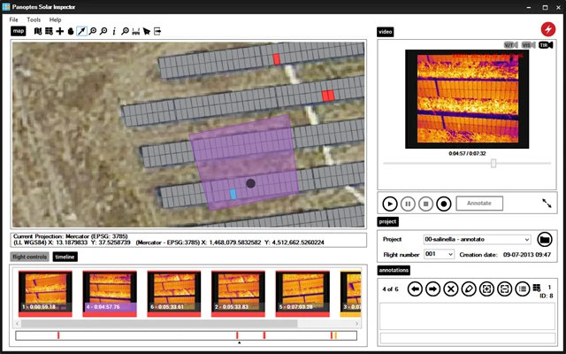 法国可再生能源生产商使用无人机进行太阳能农场检测