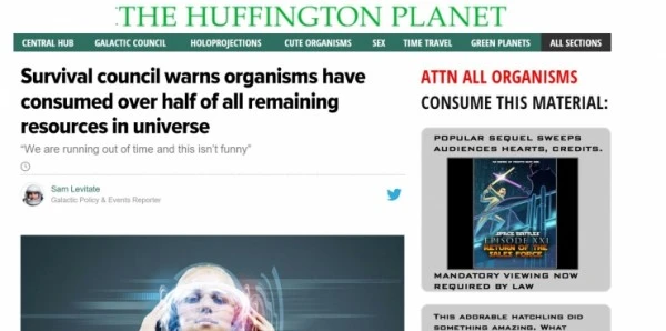 [图]这个CEO花了四年设计出一千年以后的Reddit主页