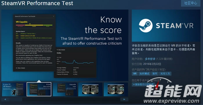VR游戏需要怎样的显卡？十三款显卡挑战Steam VR性能测试工具 