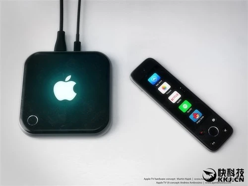 史上最惊艳苹果电视盒亮相：遥控器超帅！