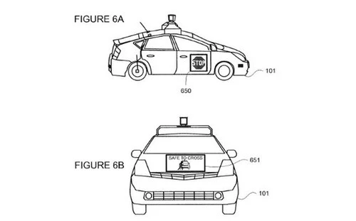 谷歌获得新专利 自主驾驶车辆与行人更好沟通