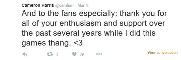 又一个!《质量效应:仙女座》编剧下月中旬离开BioWare