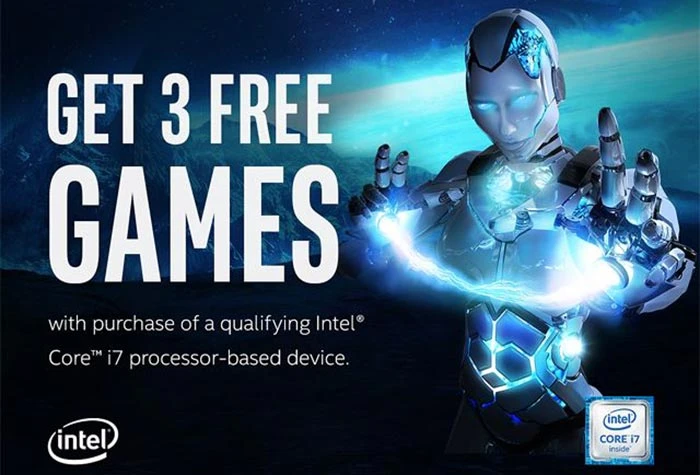 买Intel Core i7处理器也有福利了，送3款价值800元的游戏 