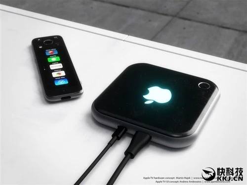 史上最惊艳苹果电视盒亮相：遥控器超帅！