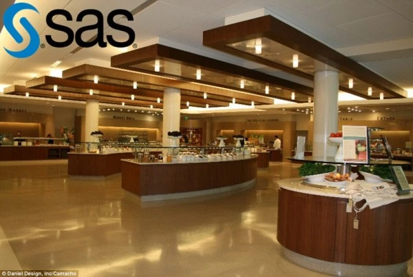 别人家的食堂 揭秘美国科技公司的食堂美食