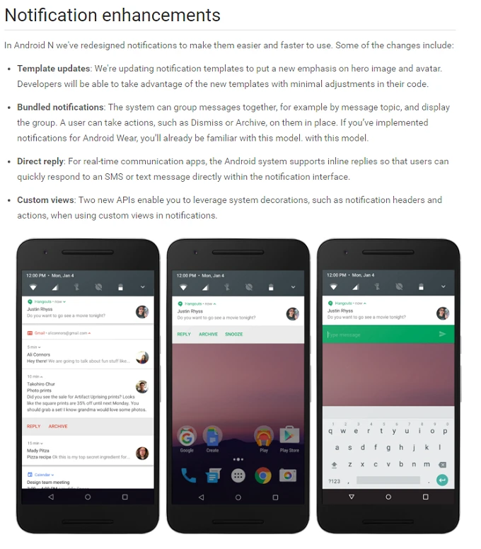 安卓7.0突然来了！谷歌开放Android N预览版下载 