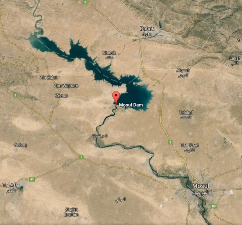 工程师警告摩苏尔大坝随时会塌