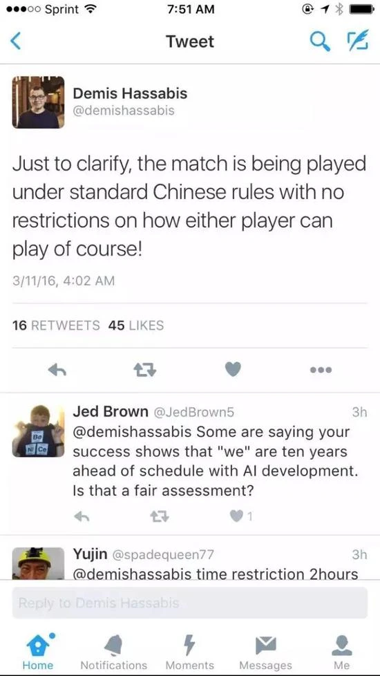 AlphaGo之父澄清人机大战潜规则传闻