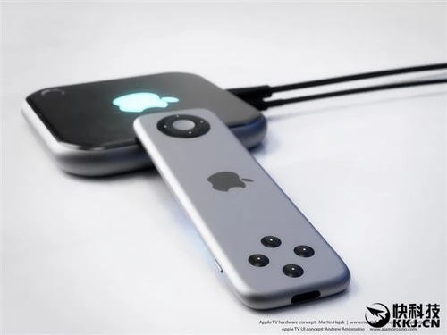 史上最惊艳苹果电视盒亮相：遥控器超帅！