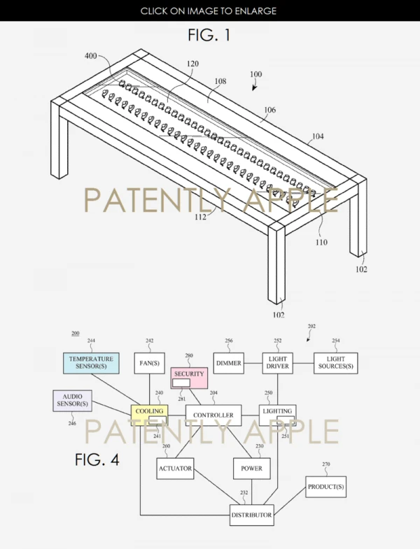 苹果店的Apple Watch展示桌都这么高大上