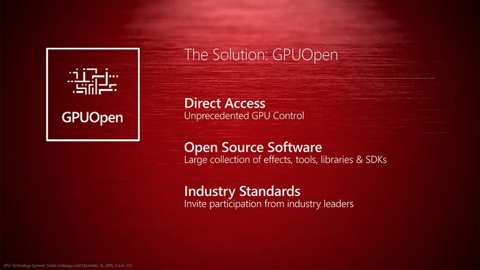 为开源GPUOpen项目添把火,AMD公布CrossFire交火技术API