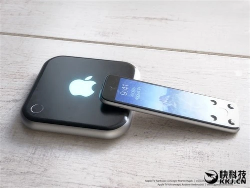 史上最惊艳苹果电视盒亮相：遥控器超帅！