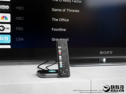 史上最惊艳苹果电视盒亮相：遥控器超帅！