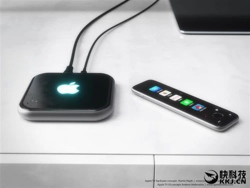 史上最惊艳苹果电视盒亮相：遥控器超帅！