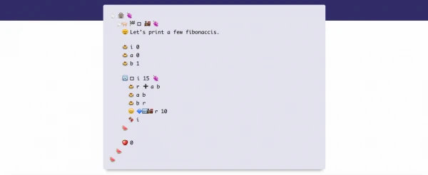 程序员现在可以使用Emoji表情符号编程