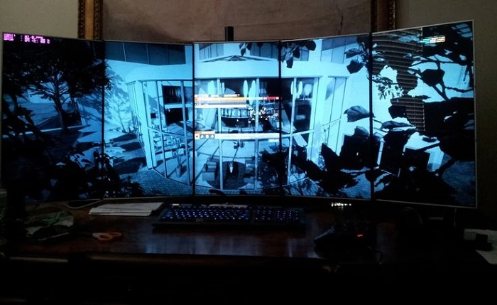 多联屏玩家会更高兴：NVIDIA展示新的分屏渲染技术