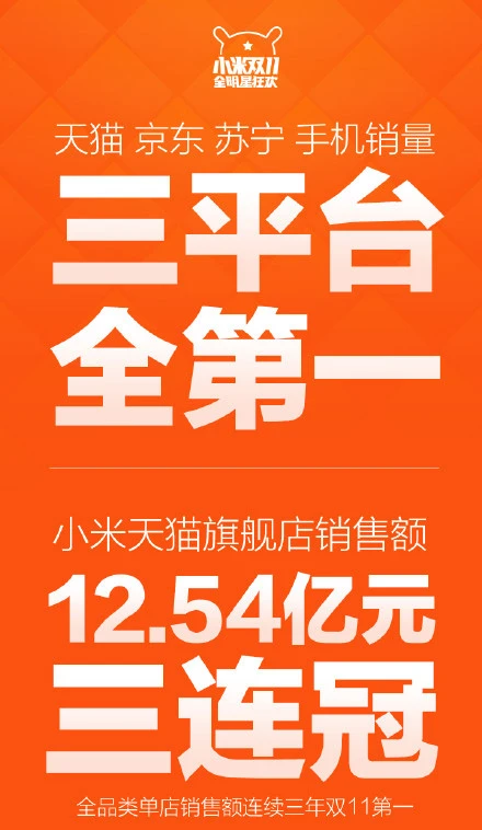 红米Note2卖得最好，小米获双11手机销售量第一 
