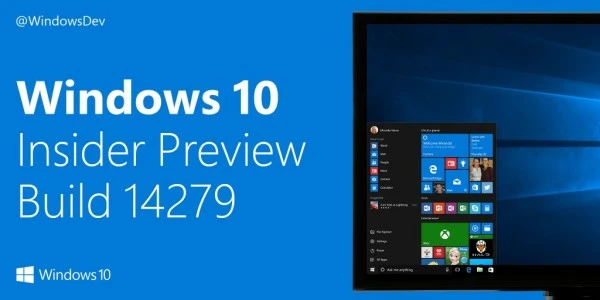 [视频]Windows 10 RedStone Build 14279发布