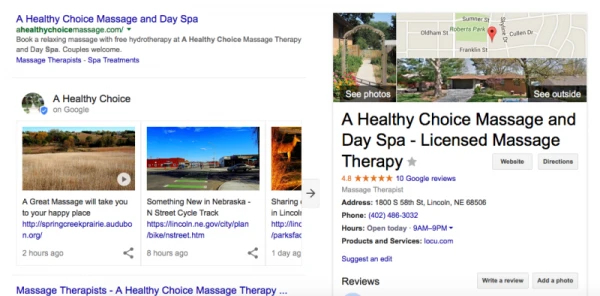 谷歌在搜索结果中测试新商户卡片信息