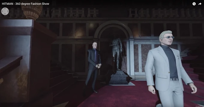 预告片的未来！Square Enix发布《杀手》4K下360°全景预告片 