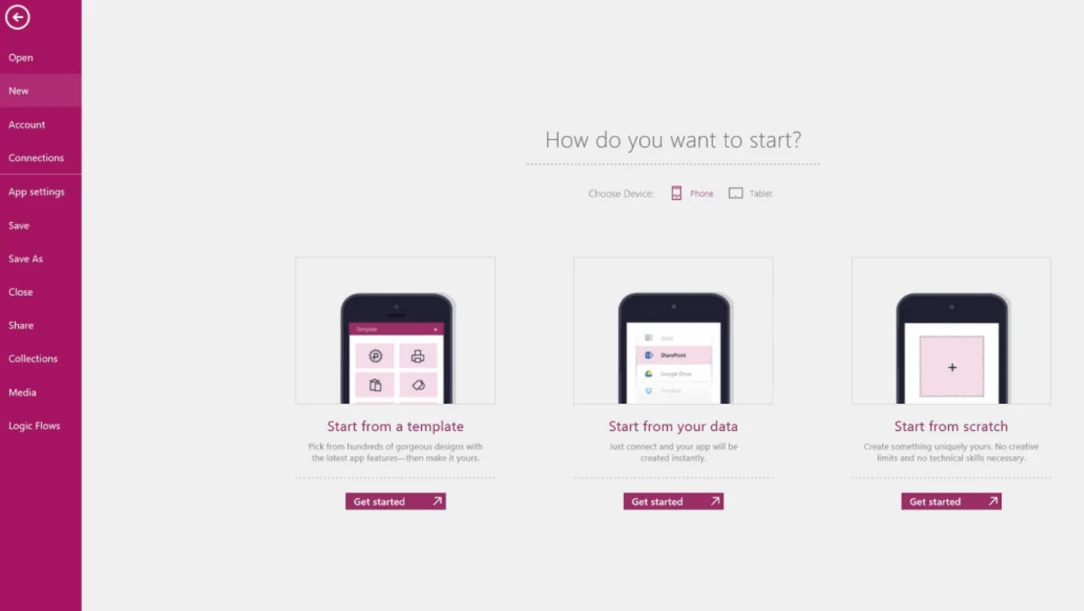 微软的新应用PowerApps介绍