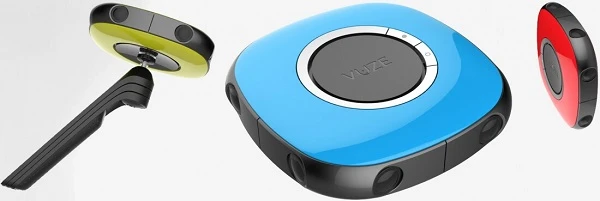 Vuze 3D 360° VR摄像机:支持4K 30fps视频录制、仅售$799